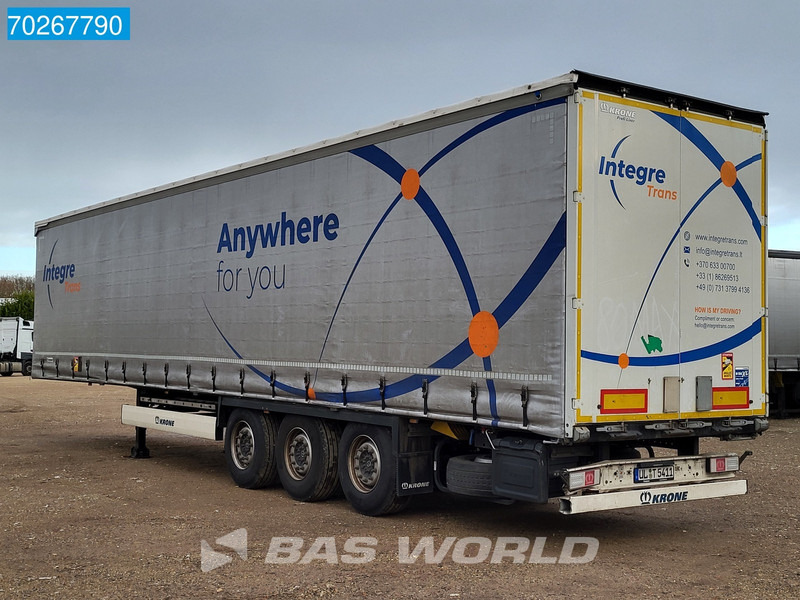 Krone SD 3 axles Sliding Roof Anti Vandalism - סמיטריילר עם וילונות צד: תמונה 2 Krone SD 3 axles Sliding Roof Anti Vandalism - סמיטריילר עם וילונות צד: תמונה 2