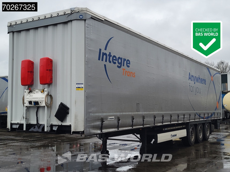 Krone SD 3 axles - סמיטריילר עם וילונות צד: תמונה 1 Krone SD 3 axles - סמיטריילר עם וילונות צד: תמונה 1