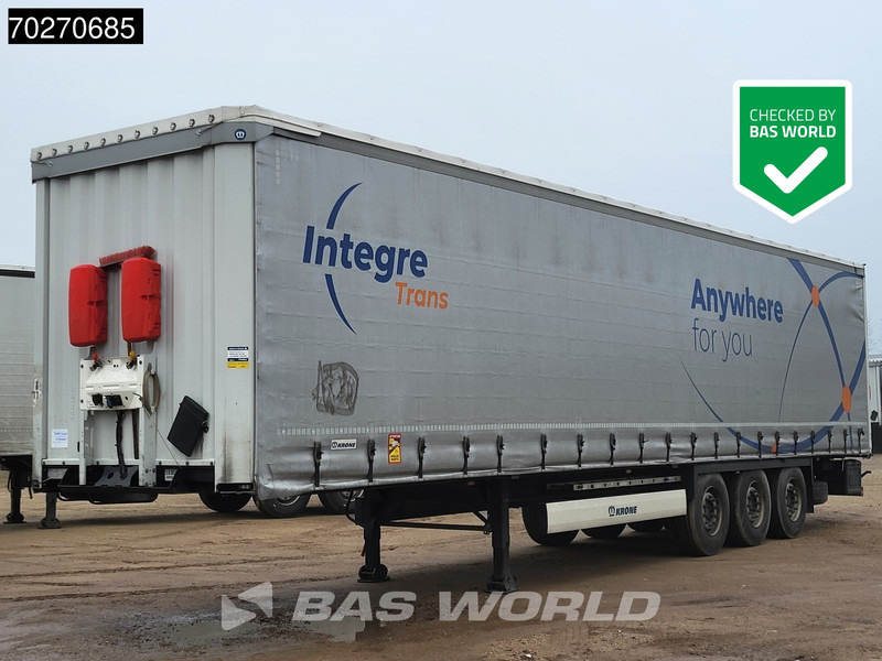 Krone SD 3 axles - סמיטריילר עם וילונות צד: תמונה 1 Krone SD 3 axles - סמיטריילר עם וילונות צד: תמונה 1