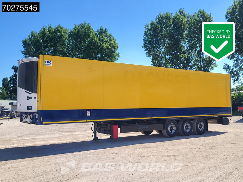 Krone SD Dobbelstock Thermo King - סמיטריילר עם קירור: תמונה 1 Krone SD Dobbelstock Thermo King - סמיטריילר עם קירור: תמונה 1