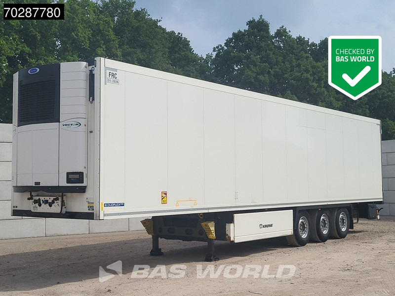 Krone SD Doppelstock Palettenkasten Liftachse - סמיטריילר עם קירור: תמונה 1 Krone SD Doppelstock Palettenkasten Liftachse - סמיטריילר עם קירור: תמונה 1