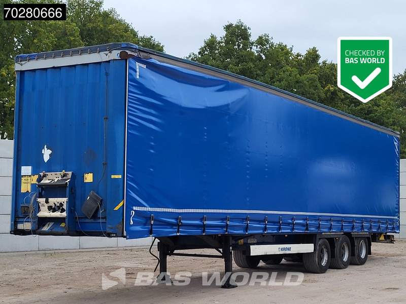 Krone SD Mega BPW - סמיטריילר עם וילונות צד: תמונה 1 Krone SD Mega BPW - סמיטריילר עם וילונות צד: תמונה 1