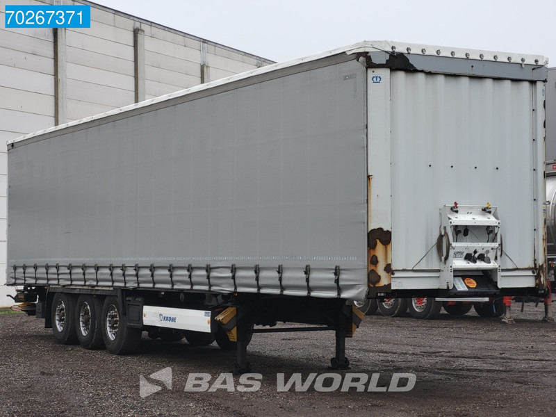 Krone SD Tailgate Liftachse LBW - סמיטריילר עם וילונות צד: תמונה 1 Krone SD Tailgate Liftachse LBW - סמיטריילר עם וילונות צד: תמונה 1