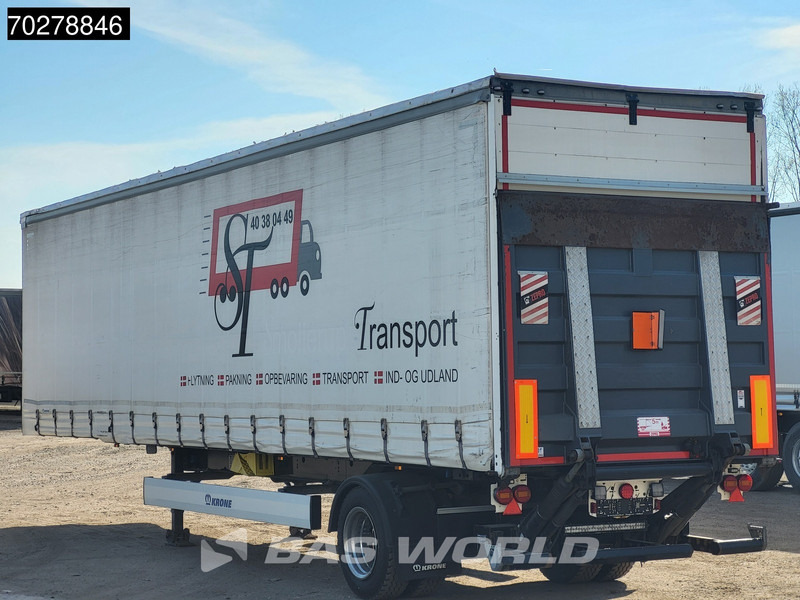 Krone SE City Steering Axle Tailgate LBW - סמיטריילר עם וילונות צד: תמונה 2 Krone SE City Steering Axle Tailgate LBW - סמיטריילר עם וילונות צד: תמונה 2