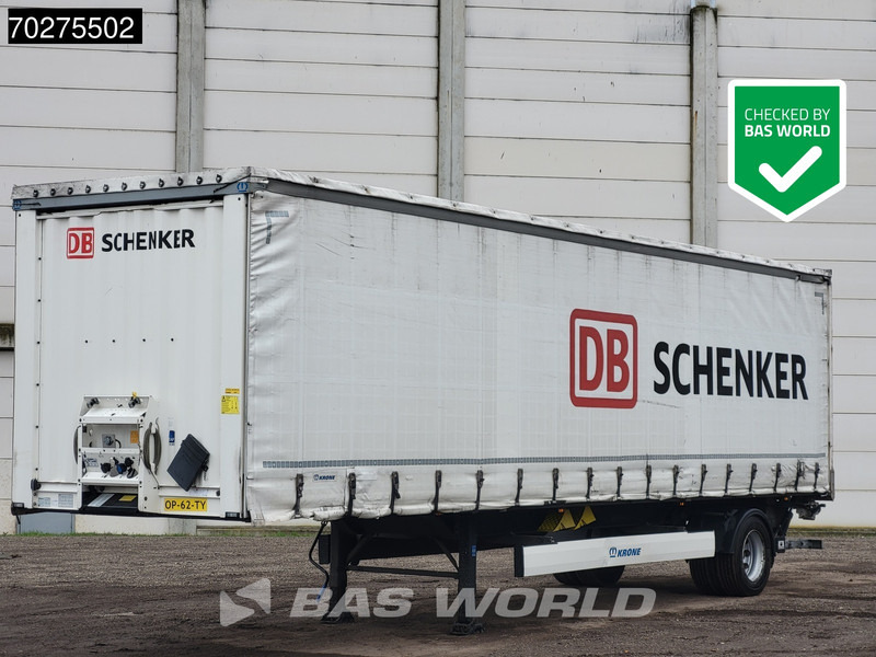 Krone SE City Tailgate Sliding Roof Anti vandalism Steering Axle - סמיטריילר עם וילונות צד: תמונה 1 Krone SE City Tailgate Sliding Roof Anti vandalism Steering Axle - סמיטריילר עם וילונות צד: תמונה 1