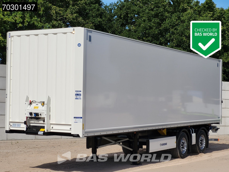 Krone SZ City NEW Lift+Lenkachse Tail Lift - סמיטריילר בתיבה סגורה: תמונה 1 Krone SZ City NEW Lift+Lenkachse Tail Lift - סמיטריילר בתיבה סגורה: תמונה 1