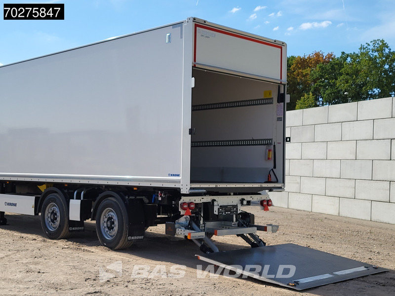 חָדָשׁ סמיטריילר בתיבה סגורה Krone SZ City NEW Lift+Lenkachse Tail Lift: תמונה 7