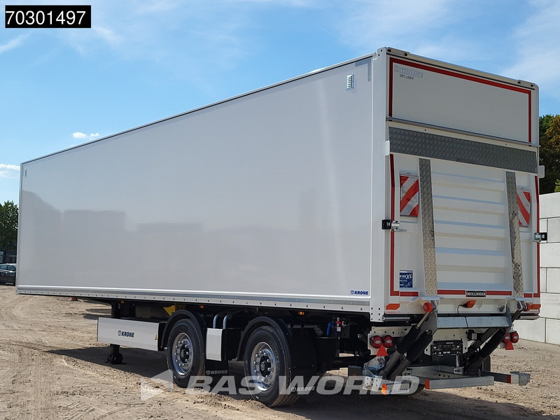 Krone SZ City NEW Lift+Lenkachse Tail Lift - סמיטריילר בתיבה סגורה: תמונה 2 Krone SZ City NEW Lift+Lenkachse Tail Lift - סמיטריילר בתיבה סגורה: תמונה 2