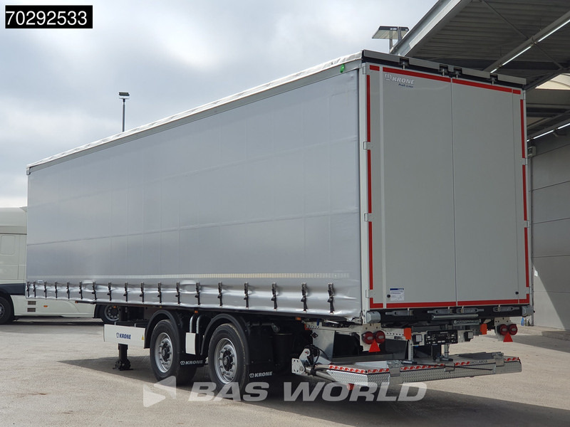 Krone SZ NEW Tailgate City Lift + Lenkachse LBW Ladebordwand - סמיטריילר עם וילונות צד: תמונה 2 Krone SZ NEW Tailgate City Lift + Lenkachse LBW Ladebordwand - סמיטריילר עם וילונות צד: תמונה 2