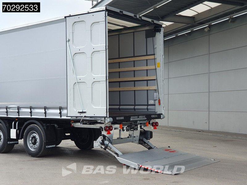 Krone SZ NEW Tailgate City Lift + Lenkachse LBW Ladebordwand - סמיטריילר עם וילונות צד: תמונה 3 Krone SZ NEW Tailgate City Lift + Lenkachse LBW Ladebordwand - סמיטריילר עם וילונות צד: תמונה 3