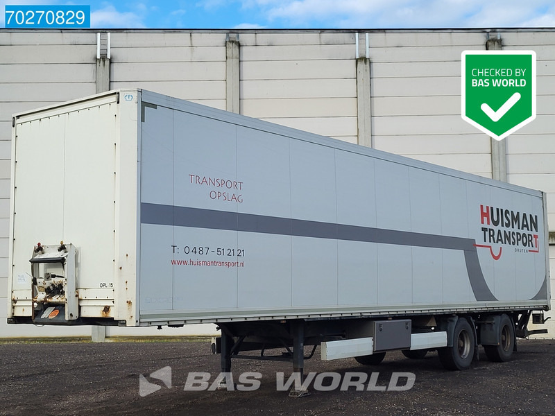 Krone SZ TÜV 06/25 Lenkachse Tailgate - סמיטריילר בתיבה סגורה: תמונה 1 Krone SZ TÜV 06/25 Lenkachse Tailgate - סמיטריילר בתיבה סגורה: תמונה 1
