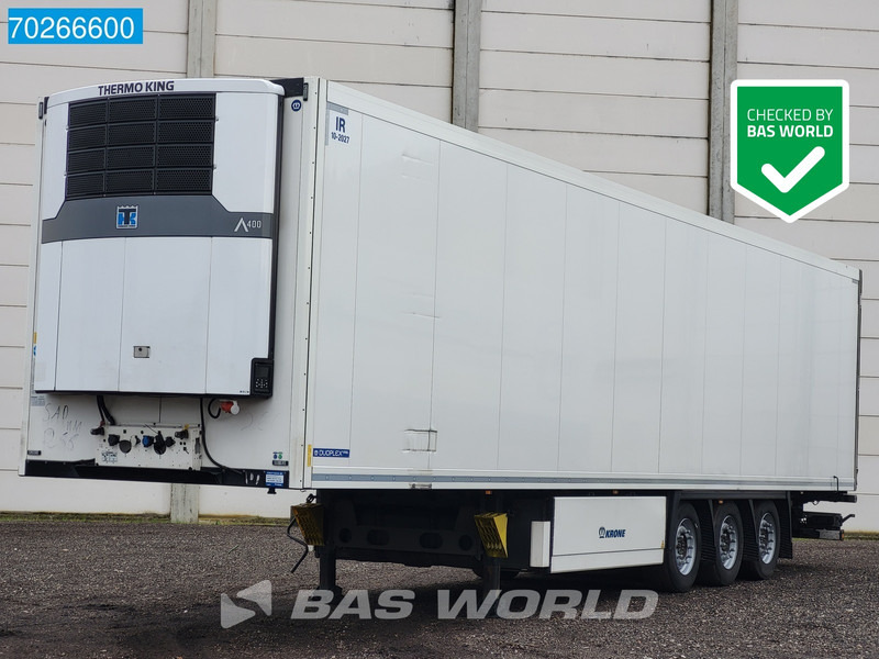 Krone Thermo King A400 Doppelstock Blumenbreit Liftachse Palettenkasten - סמיטריילר עם קירור: תמונה 1 Krone Thermo King A400 Doppelstock Blumenbreit Liftachse Palettenkasten - סמיטריילר עם קירור: תמונה 1