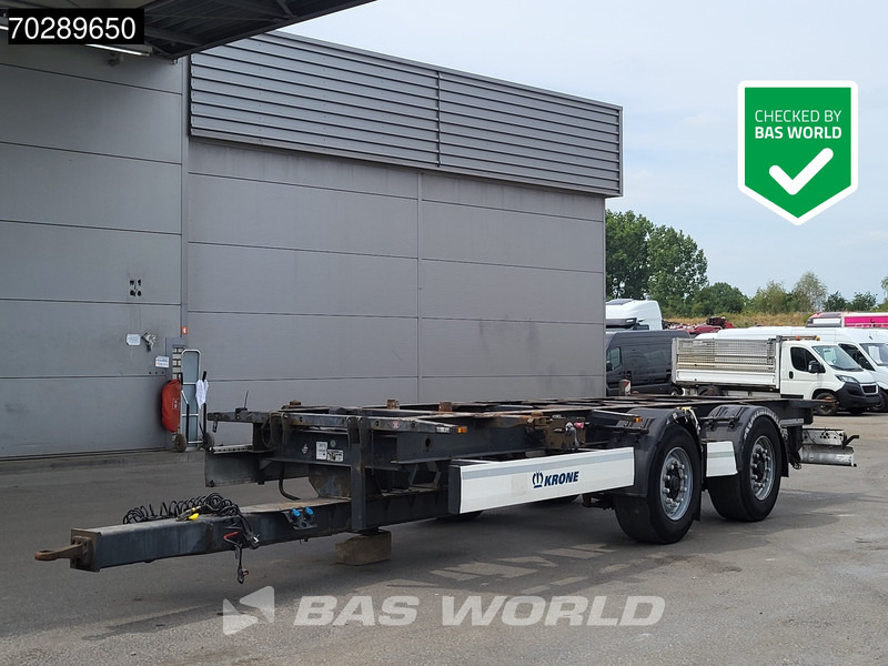 Krone ZZ NL-Trailer 20ft - קרון נגרר מוביל מכולות/ החלפת גוף: תמונה 1 Krone ZZ NL-Trailer 20ft - קרון נגרר מוביל מכולות/ החלפת גוף: תמונה 1