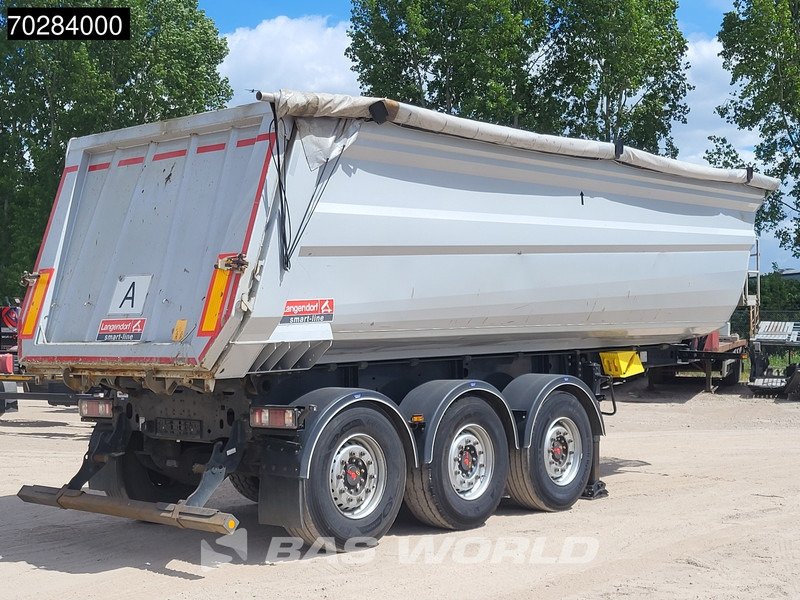 Langendorf NW3 3 axles Steel Tipper Liftachse - סמיטריילר עם מזהיר: תמונה 3 Langendorf NW3 3 axles Steel Tipper Liftachse - סמיטריילר עם מזהיר: תמונה 3