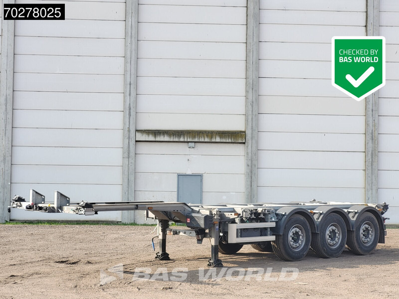 Lecitrailer SR3EC 3 axles UNUSED Liftachse Multi'45 - סמיטריילר מוביל מכולות/ החלפת גוף: תמונה 1 Lecitrailer SR3EC 3 axles UNUSED Liftachse Multi'45 - סמיטריילר מוביל מכולות/ החלפת גוף: תמונה 1