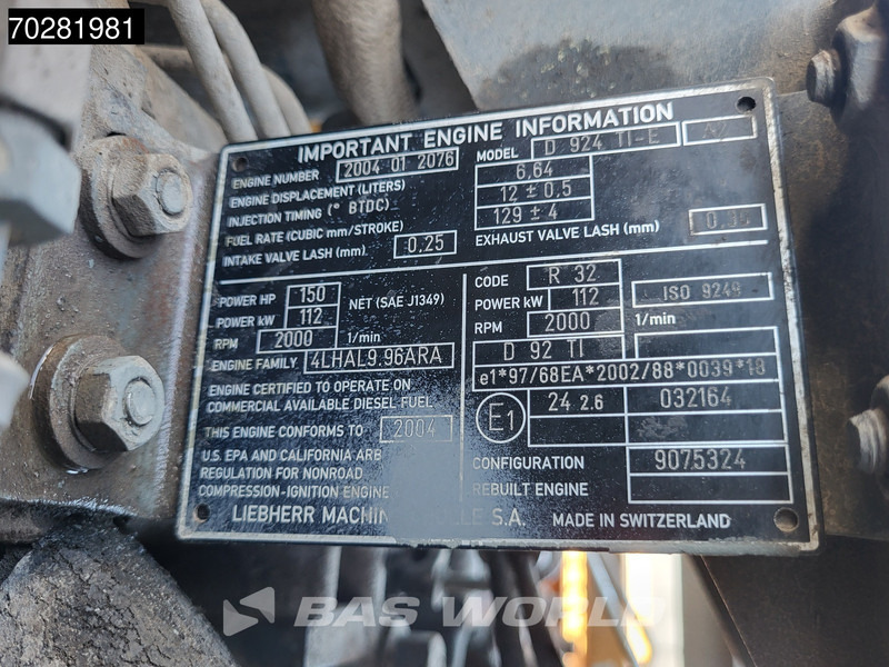 מחפר סורק Liebherr R914B HDSL: תמונה 15