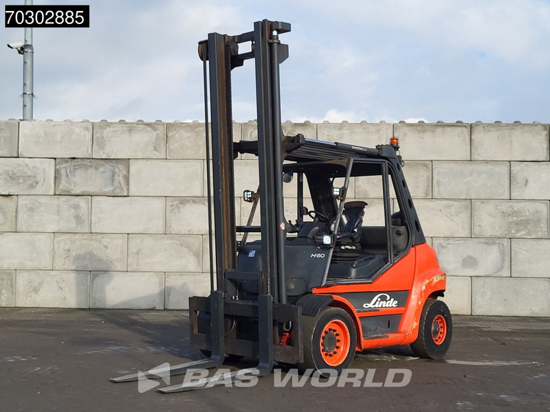 Linde H60D-01 - מלגזת סולר: תמונה 3 Linde H60D-01 - מלגזת סולר: תמונה 3
