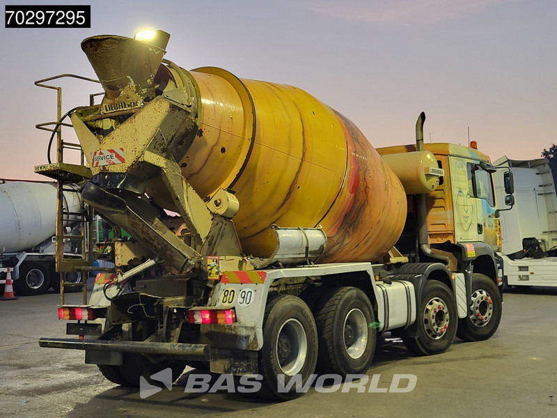 MAN 35.363 8X4 9m3 Liebherr mixer Big-Axle Steelsuspension Automatic Euro 3 - משאית מערבלת בטון: תמונה 5 MAN 35.363 8X4 9m3 Liebherr mixer Big-Axle Steelsuspension Automatic Euro 3 - משאית מערבלת בטון: תמונה 5