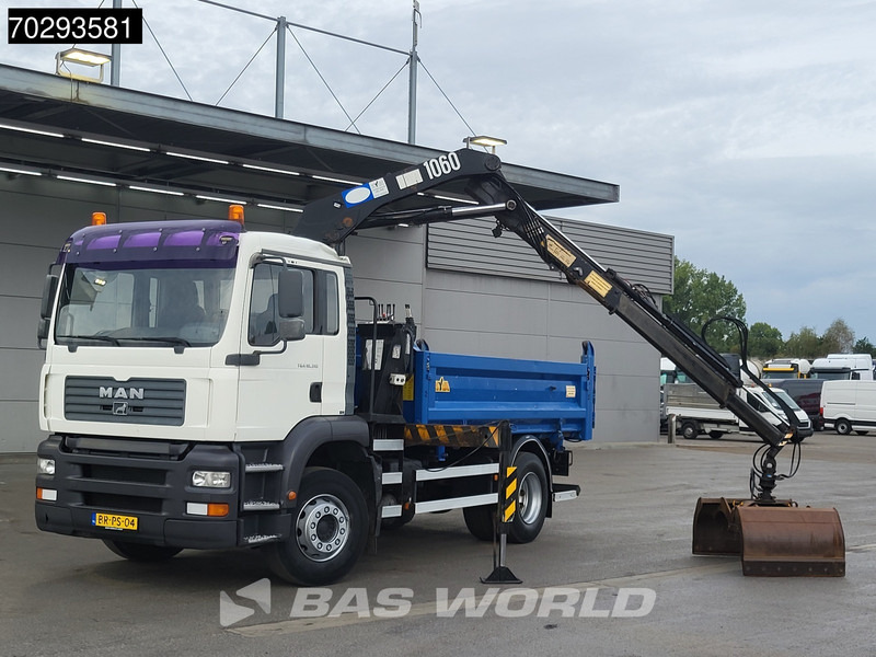 MAN TGA 18.310 TGA 4X2 NL-Truck HMF 1060 K2 Steelsuspension Euro 3 - מזהיר, משאית מנוף: תמונה 5 MAN TGA 18.310 TGA 4X2 NL-Truck HMF 1060 K2 Steelsuspension Euro 3 - מזהיר, משאית מנוף: תמונה 5
