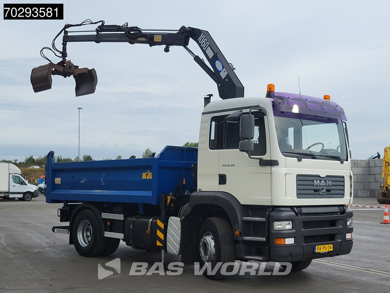 MAN TGA 18.310 TGA 4X2 NL-Truck HMF 1060 K2 Steelsuspension Euro 3 - מזהיר, משאית מנוף: תמונה 3 MAN TGA 18.310 TGA 4X2 NL-Truck HMF 1060 K2 Steelsuspension Euro 3 - מזהיר, משאית מנוף: תמונה 3