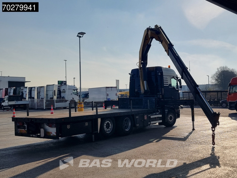 MAN TGA 26.430 6X2 Palfinger PK32080 Kran Crane Manual Liftachse Euro 4 - משאית צד נופל/ שטוחה, משאית מנוף: תמונה 5 MAN TGA 26.430 6X2 Palfinger PK32080 Kran Crane Manual Liftachse Euro 4 - משאית צד נופל/ שטוחה, משאית מנוף: תמונה 5
