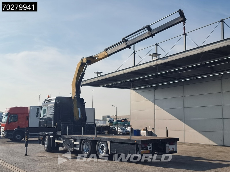 MAN TGA 26.430 6X2 Palfinger PK32080 Kran Crane Manual Liftachse Euro 4 - משאית צד נופל/ שטוחה, משאית מנוף: תמונה 2 MAN TGA 26.430 6X2 Palfinger PK32080 Kran Crane Manual Liftachse Euro 4 - משאית צד נופל/ שטוחה, משאית מנוף: תמונה 2