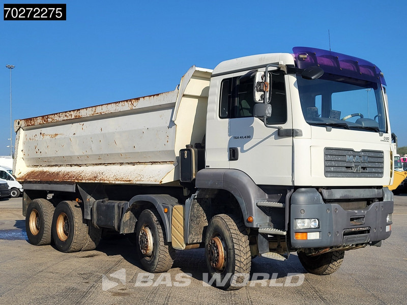 MAN TGA 41.430 8X6 23m3 Manual Big-Axle Steel suspension Euro 3 - מזהיר: תמונה 3 MAN TGA 41.430 8X6 23m3 Manual Big-Axle Steel suspension Euro 3 - מזהיר: תמונה 3