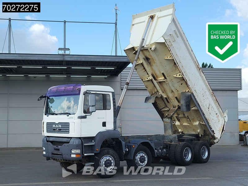 MAN TGA 41.430 8X6 23m3 Manual Big-Axle Steel suspension Euro 3 - מזהיר: תמונה 1 MAN TGA 41.430 8X6 23m3 Manual Big-Axle Steel suspension Euro 3 - מזהיר: תמונה 1