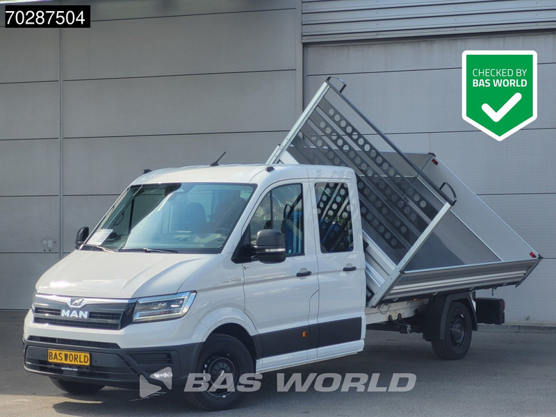 MAN TGE 3.180 Drie-Zijdige Automaat Kipper 2025-Facelift 180PK Trekhaak LED Airco Cruise Navi Euro6 Kipper Tipper Benne Kieper 3m3 A/C Towbar - כלי רכב מסחרי מזהיר: תמונה 1 MAN TGE 3.180 Drie-Zijdige Automaat Kipper 2025-Facelift 180PK Trekhaak LED Airco Cruise Navi Euro6 Kipper Tipper Benne Kieper 3m3 A/C Towbar - כלי רכב מסחרי מזהיר: תמונה 1