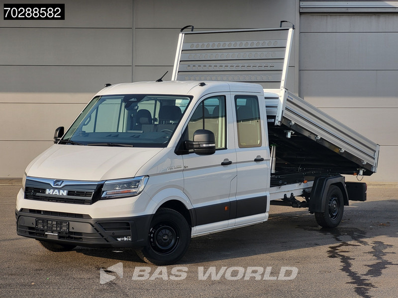 MAN TGE 3.180 Driezijdige Kipper Automaat Dubbel Cabine 2025 Facelift 180PK Trekhaak LED Navi ACC Airco Cruise Euro6 Kipper Tippe Benne Kieper - כלי רכב מסחרי מזהיר: תמונה 3 MAN TGE 3.180 Driezijdige Kipper Automaat Dubbel Cabine 2025 Facelift 180PK Trekhaak LED Navi ACC Airco Cruise Euro6 Kipper Tippe Benne Kieper - כלי רכב מסחרי מזהיר: תמונה 3