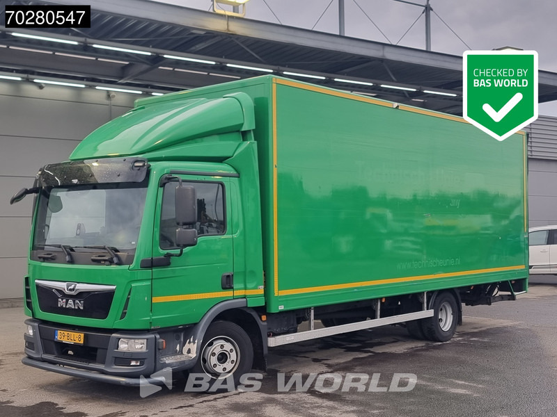 MAN TGL 10.190 4X2 10tonner NL-Truck Ladebordwand Automatic Euro 6 - משאית תיבה: תמונה 1 MAN TGL 10.190 4X2 10tonner NL-Truck Ladebordwand Automatic Euro 6 - משאית תיבה: תמונה 1