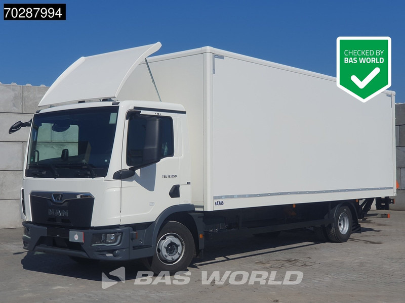 MAN TGL 12.250 4X2 12tonner 1500kg Ladebordwand Automatic Euro 6 - משאית תיבה: תמונה 1 MAN TGL 12.250 4X2 12tonner 1500kg Ladebordwand Automatic Euro 6 - משאית תיבה: תמונה 1
