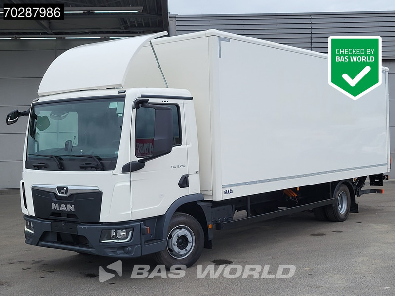 MAN TGL 12.250 4X2 12tonner LOW Mileage 1500kg Ladebordwand Automatic Euro 6 - משאית תיבה: תמונה 1 MAN TGL 12.250 4X2 12tonner LOW Mileage 1500kg Ladebordwand Automatic Euro 6 - משאית תיבה: תמונה 1