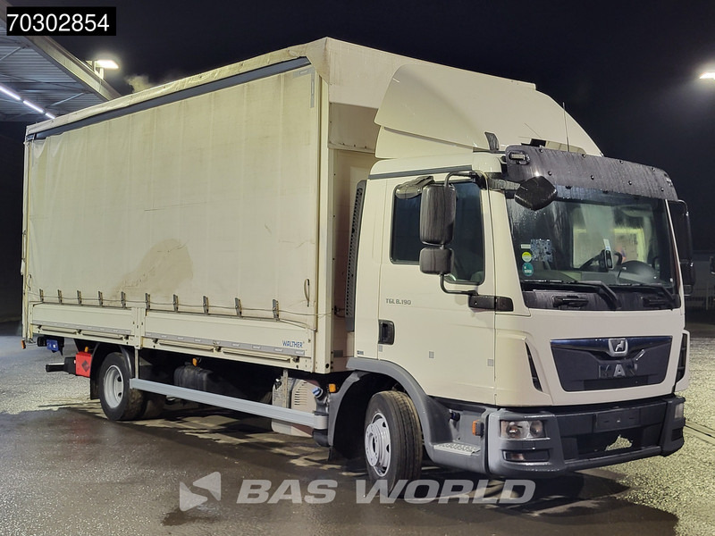 MAN TGL 8.190 TGL 4X2 8tonner Curtainsider Ladebordwand Manual Euro 6 - משאית וילונות צד: תמונה 3 MAN TGL 8.190 TGL 4X2 8tonner Curtainsider Ladebordwand Manual Euro 6 - משאית וילונות צד: תמונה 3