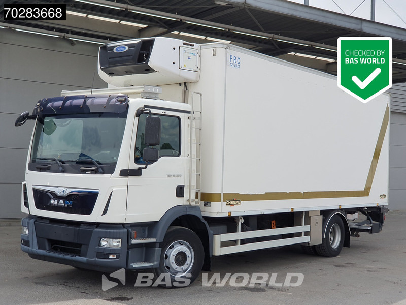 MAN TGM 15.250 4X2 Carrier Supra 850 Cooler Tailgate Euro 6 - משאית קירור: תמונה 1 MAN TGM 15.250 4X2 Carrier Supra 850 Cooler Tailgate Euro 6 - משאית קירור: תמונה 1