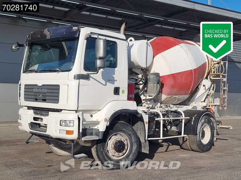 משאית מערבלת בטון MAN TGM 18.330 4X4 4x4 Manual Big-Axle Schwing stetter Mixer Euro 4: תמונה 1