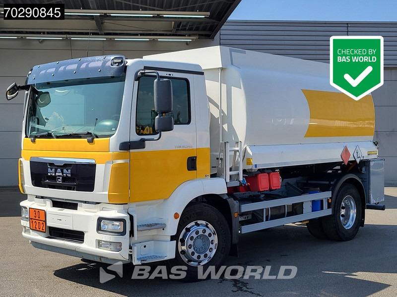 MAN TGM 18.340 4X2 Rohr Fuel tanker 15100 liter Automatic Euro 6 - משאית מכל: תמונה 1 MAN TGM 18.340 4X2 Rohr Fuel tanker 15100 liter Automatic Euro 6 - משאית מכל: תמונה 1