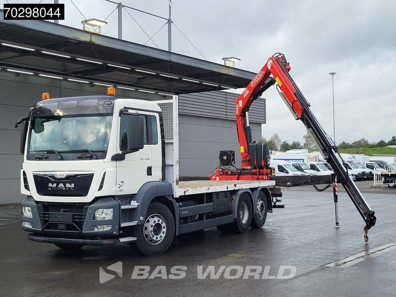 MAN TGS 26.360 6X2 Fassi F135A.0.22 Lift-Axle Euro 6 - משאית צד נופל/ שטוחה, משאית מנוף: תמונה 5 MAN TGS 26.360 6X2 Fassi F135A.0.22 Lift-Axle Euro 6 - משאית צד נופל/ שטוחה, משאית מנוף: תמונה 5