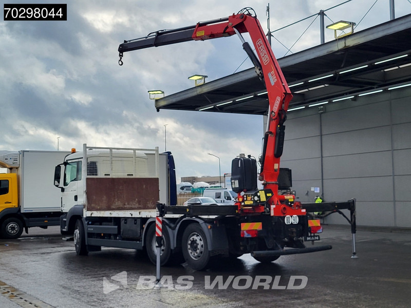 MAN TGS 26.360 6X2 Fassi F135A.0.22 Lift-Axle Euro 6 - משאית צד נופל/ שטוחה, משאית מנוף: תמונה 2 MAN TGS 26.360 6X2 Fassi F135A.0.22 Lift-Axle Euro 6 - משאית צד נופל/ שטוחה, משאית מנוף: תמונה 2