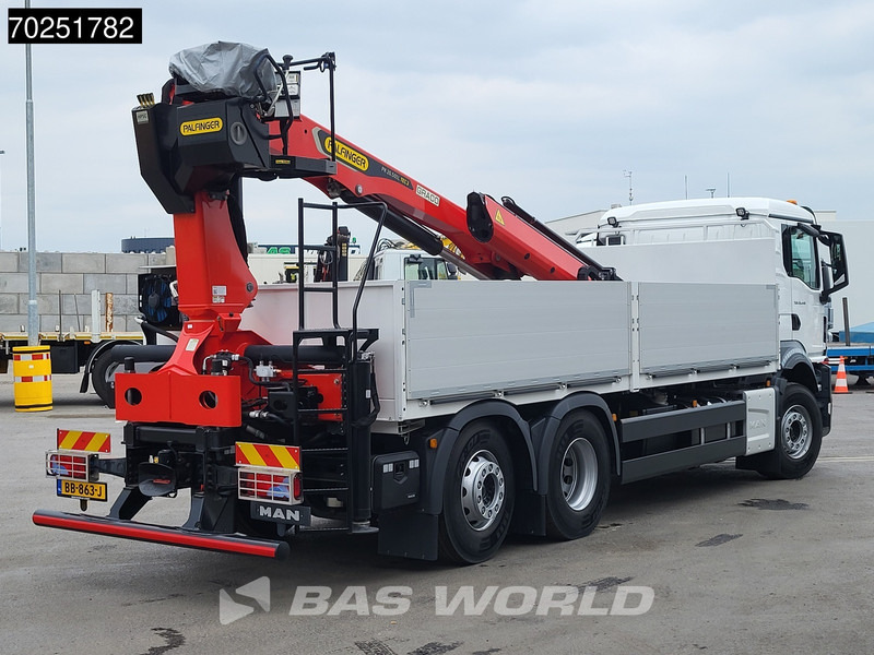 MAN TGS 26.440 6X2 NEW NL-Truck Palfinger PK 20.501 L TEC3 Kran Crane Baustoff Euro 6 - משאית צד נופל/ שטוחה, משאית מנוף: תמונה 2 MAN TGS 26.440 6X2 NEW NL-Truck Palfinger PK 20.501 L TEC3 Kran Crane Baustoff Euro 6 - משאית צד נופל/ שטוחה, משאית מנוף: תמונה 2