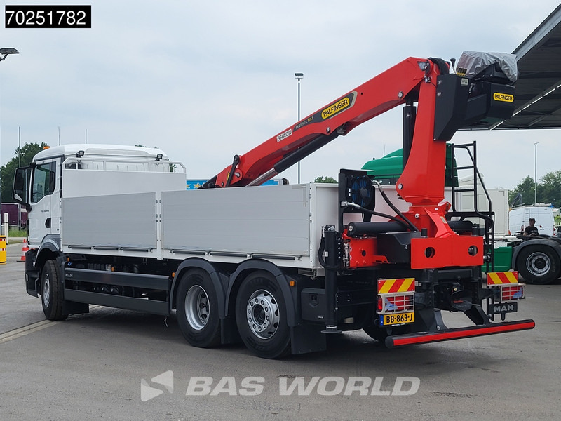 MAN TGS 26.440 6X2 NEW NL-Truck Palfinger PK 20.501 L TEC3 Kran Crane Euro 6 - משאית צד נופל/ שטוחה, משאית מנוף: תמונה 5 MAN TGS 26.440 6X2 NEW NL-Truck Palfinger PK 20.501 L TEC3 Kran Crane Euro 6 - משאית צד נופל/ שטוחה, משאית מנוף: תמונה 5