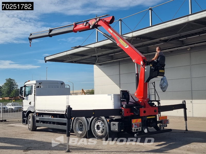 MAN TGS 26.440 6X2 NEW NL-Truck Palfinger PK20.501 L TEC3 Kran Baustoff Lift-Lenk Asche - משאית צד נופל/ שטוחה, משאית מנוף: תמונה 2 MAN TGS 26.440 6X2 NEW NL-Truck Palfinger PK20.501 L TEC3 Kran Baustoff Lift-Lenk Asche - משאית צד נופל/ שטוחה, משאית מנוף: תמונה 2