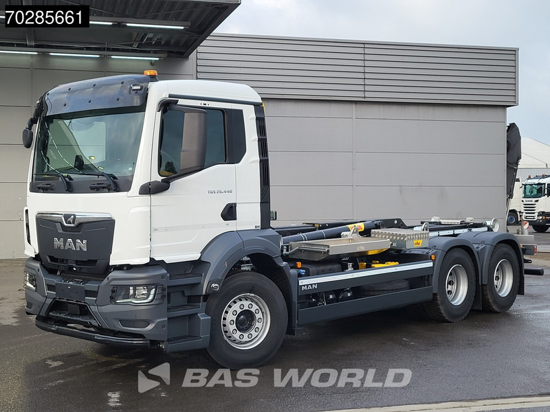 MAN TGS 26.440 6X4 NEW HYVA H20-60S Automatic Steelsuspension Euro 6 - משאית הרמת וו: תמונה 3 MAN TGS 26.440 6X4 NEW HYVA H20-60S Automatic Steelsuspension Euro 6 - משאית הרמת וו: תמונה 3