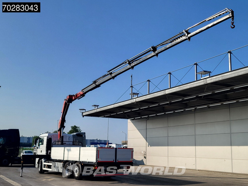 MAN TGS 26.460 TGS 6X2 Retarder HMF 2120K 6x Extensions Crane Kran Navi Euro 6 - משאית צד נופל/ שטוחה, משאית מנוף: תמונה 2 MAN TGS 26.460 TGS 6X2 Retarder HMF 2120K 6x Extensions Crane Kran Navi Euro 6 - משאית צד נופל/ שטוחה, משאית מנוף: תמונה 2