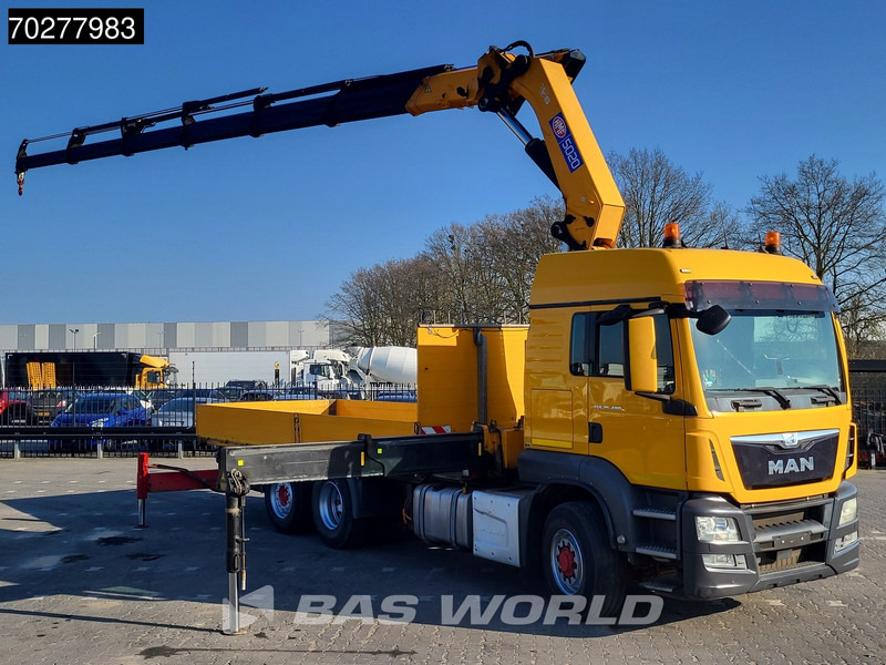 MAN TGS 26.480 6X4 HMF 5020-K6 Crane Kran Hydrodrive Lift+Lenkachse Euro 6 - משאית צד נופל/ שטוחה, משאית מנוף: תמונה 5 MAN TGS 26.480 6X4 HMF 5020-K6 Crane Kran Hydrodrive Lift+Lenkachse Euro 6 - משאית צד נופל/ שטוחה, משאית מנוף: תמונה 5