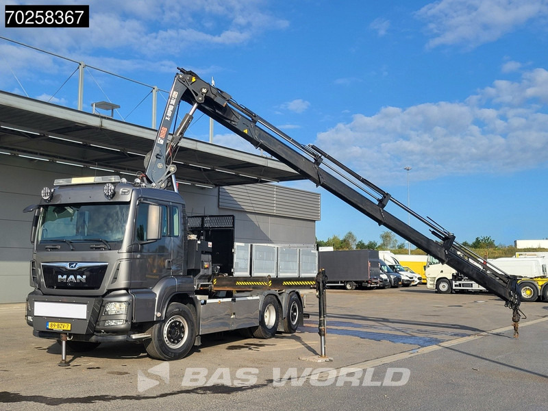 MAN TGS 26.500 6X2 Prepared NL-Truck NEW APK HIAB X-HIPRO 302 E-6 Crane Kran Fifth wheel - מזהיר, משאית מנוף: תמונה 5 MAN TGS 26.500 6X2 Prepared NL-Truck NEW APK HIAB X-HIPRO 302 E-6 Crane Kran Fifth wheel - מזהיר, משאית מנוף: תמונה 5