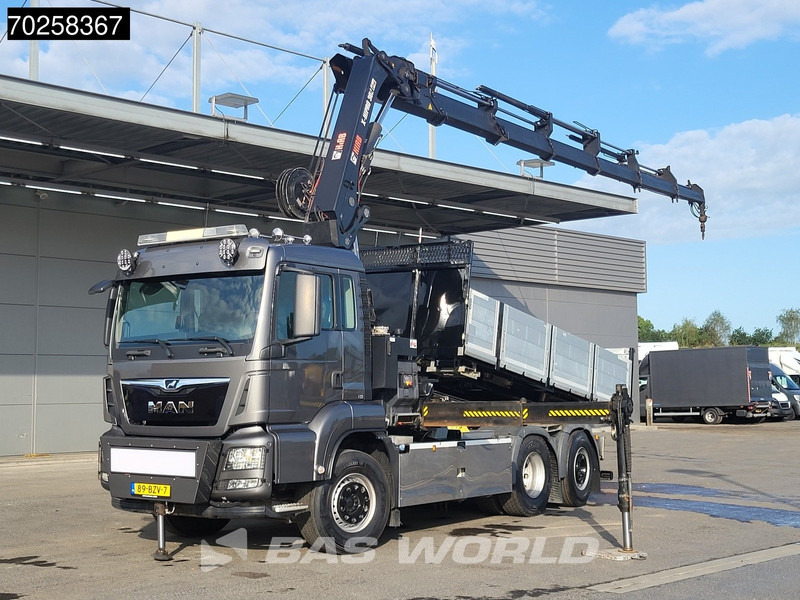 MAN TGS 26.500 6X2 Prepared NL-Truck NEW APK HIAB X-HIPRO 302 E-6 Crane Kran Fifth wheel - מזהיר, משאית מנוף: תמונה 1 MAN TGS 26.500 6X2 Prepared NL-Truck NEW APK HIAB X-HIPRO 302 E-6 Crane Kran Fifth wheel - מזהיר, משאית מנוף: תמונה 1
