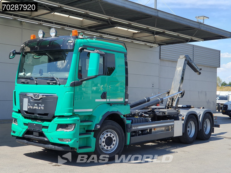 MAN TGS 28.510 6X2 Meiller RS21 65 Hooklift Liftas Automatic Navi Retarder Euro 6 - משאית הרמת וו: תמונה 3 MAN TGS 28.510 6X2 Meiller RS21 65 Hooklift Liftas Automatic Navi Retarder Euro 6 - משאית הרמת וו: תמונה 3