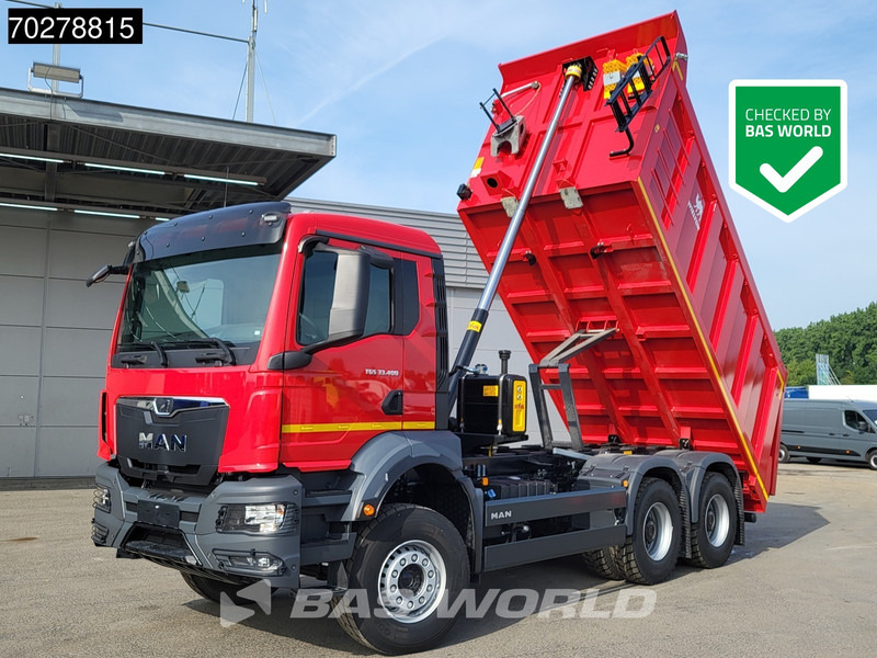 MAN TGS 33.400 6X4 NEW! 16m3 Wielton tipper Manual body heating Big-Axle Euro 5 - מזהיר: תמונה 1 MAN TGS 33.400 6X4 NEW! 16m3 Wielton tipper Manual body heating Big-Axle Euro 5 - מזהיר: תמונה 1