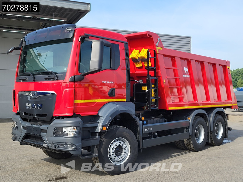 MAN TGS 33.400 6X4 NEW! 16m3 Wielton tipper Manual body heating Big-Axle Euro 5 - מזהיר: תמונה 5 MAN TGS 33.400 6X4 NEW! 16m3 Wielton tipper Manual body heating Big-Axle Euro 5 - מזהיר: תמונה 5
